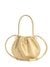 Gold Embellished Drawstring Elsie Pouch Shoulder Bag