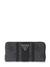 Charcoal Grey Printed Laurel II  Zip-around Wallet