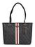 Guess Women Grey Printed Tote Bag