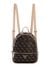 Guess Women Brown Geometric Adjustable Shoulder Strap Backpack