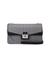 Women Black Monogram Moonstone Flap Crossbody Bag