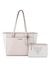 Blush Multi Printed Delphine Tote Bag With Pouch