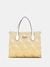 Guess Cornsilk Logo Self-Design Silvana Tote Bag