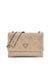 Guess Taupe Textured Deesa Convertible Crossbody Bag