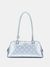 Guess Powder Blue Logo Embossed Arnela Shoulder Bag