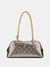 Guess Pewter Logo Embossed Arnela Shoulder Bag