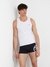 Guess Optic White Caleb Hero Tank Top for Men