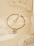 Guess Women My Secret Gold Pleated Steel Bracelet