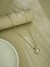 Guess Women Stainless Steel Crystal Knot You Necklace