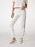Guess Women's White Polycotton Solid Regular Fit Joggers