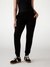 Guess Women's Black Polycotton Solid Regular Fit Joggers