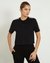 Guess Women Solid Round Neck Short Sleeves T-Shirt