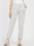 Women Grey Solid Mid-Rise Ankle Length Joggers Style Trackpant
