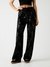 Guess Women Sequined High-Rise Bootcut Trousers