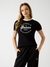 Guess Women Typography Round Neck Short Sleeves T-shirt