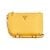 Guess Women's Yellow PU Solid Crossbody Bag