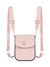 Women Blush Solid Brynlee Mini Backpack