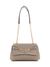 Dark Taupe Solid Polyurethane Lorelei Convertible Shoulder Bag