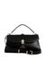 Guess Black Solid Queensland Top Handle Flap Crossbody Bag