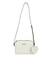 Guess Off White Textured Pristina Camera Crossbody Bag