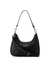 Black Quilted Berkton Mini Top Zip Hobo Bag