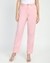 Women's Pink Lyocell Solid Relaxed Fit Jeans