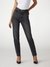 Women Charcoal Solid Mom Fit Jeans