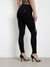 Guess Women's Black Solid Mid-Rise Skinny Leg Jeans