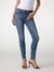 Blue Solid Skinny Fit Jeans