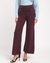 Women's Maroon Polyamide Textured Regular Fit Palazzo