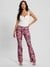 Multi-Color Printed High-Rise Ankle Length Jeans