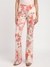 Multi-Color Printed High-Rise Regular Length Flared Leg Trouser
