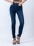 Blue Solid High-Rise Ankle Length Jeans