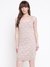 Guess Women Sarah Stella Yarn Summer Clay Self Design Square Neck Regular Fit Sheath Dress