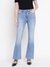 Guess Women Flare Snowdonia Solid Bootcut Fit Denim Jeans