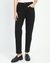 Women's Black Cotton Blend Solid Relaxed Fit Jeans