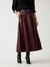 Guess Women Solid Regular Fit High-Rise Flared Skirt
