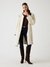 Guess Women Fleece Round Neck Long Sleeves Coat