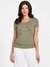 Guess Women Brand Logo Round Neck Short Sleeves T-Shirt