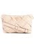 Guess Women Beige Woven Quilted Crossbody Bag