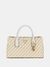 Guess Natural Self-Design Simona Small Satchel Bag