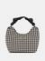 Guess Black Multi Textured Mirema Small Hobo Bag