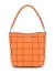 Guess Orange Textured Maylee Bucket Bag