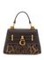 Guess Women Multicolor Leopard Print Mini Crossbody Bag