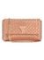 Bronze Embellished Zalina Flap Clutch