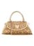 Gold Embellished Beauvoir Top Handle Satchel Bag