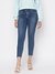 Blue Solid Skinny Fit Jeans