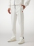 White Printed Regular Fit Trackpant