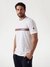Guess Men Geometric Print Round Neck Short Sleeves T-Shirt