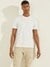 Scuffy Solid Round Neck Short Sleeves T-Shirt